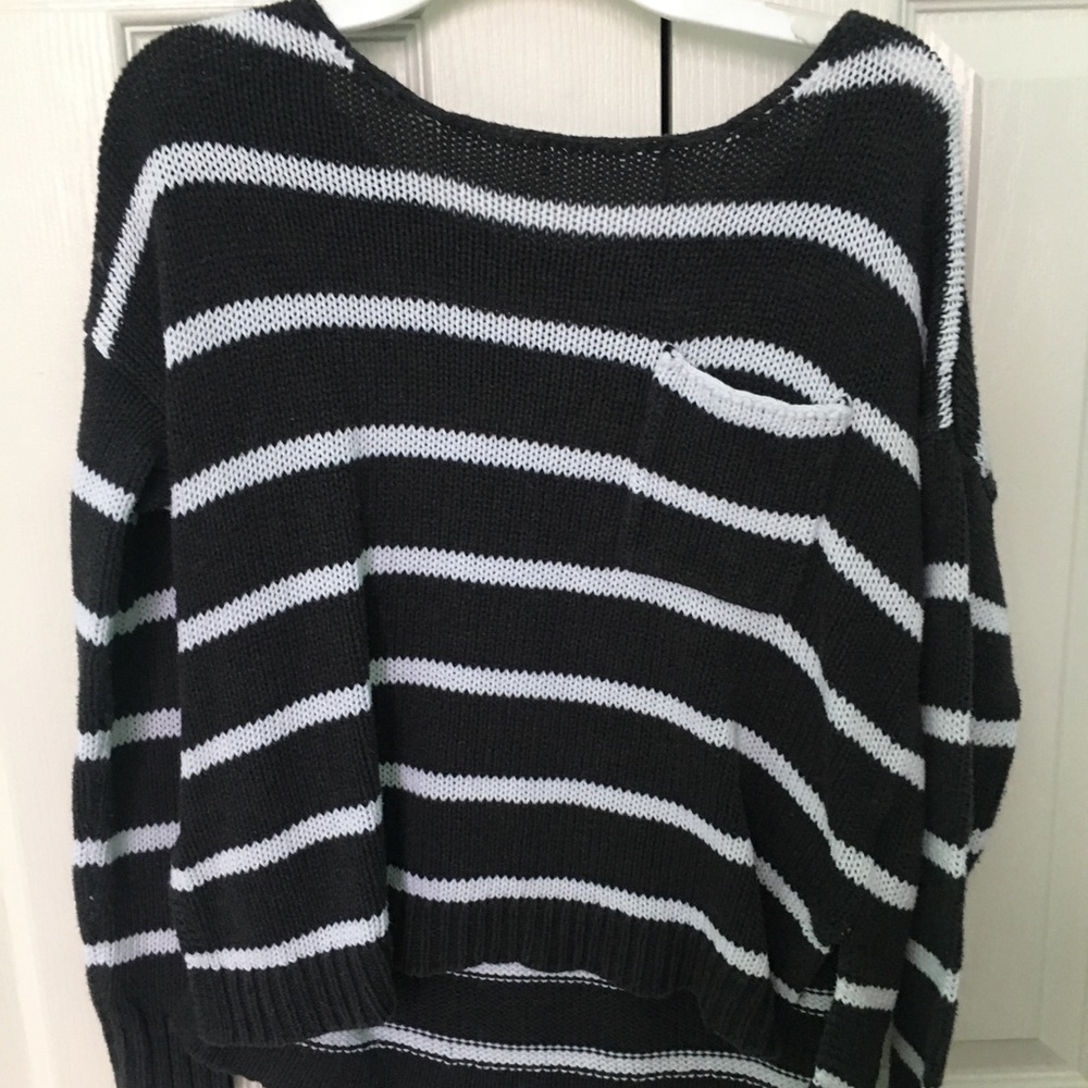 American Eagle striped sweater